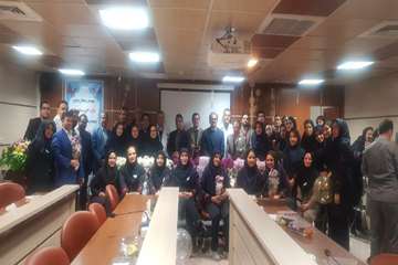 مراسم میلاد با سعادت حضرت فاطمه زهرا (س) و تقدیر از پرستاران نمونه بیمارستان توانبخشی رفیده